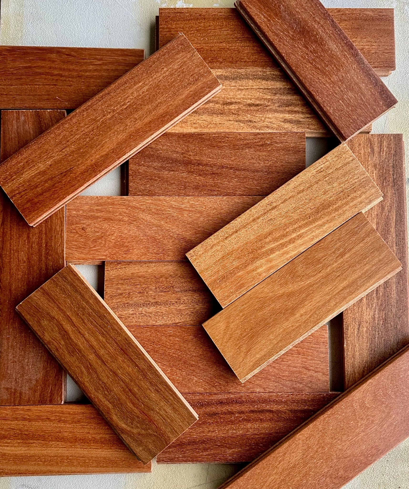 Brazilian Teak Prefinished Solid Premium/A Grade 3/4" x 3 1/4" x Random Length 1' - 7' - Hardwood Prefinished - BTPFCL - 34x314 - Brazilian Direct LTD