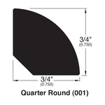 Quarter Round - Accessory - 2585796001 - Brazilian Direct LTD