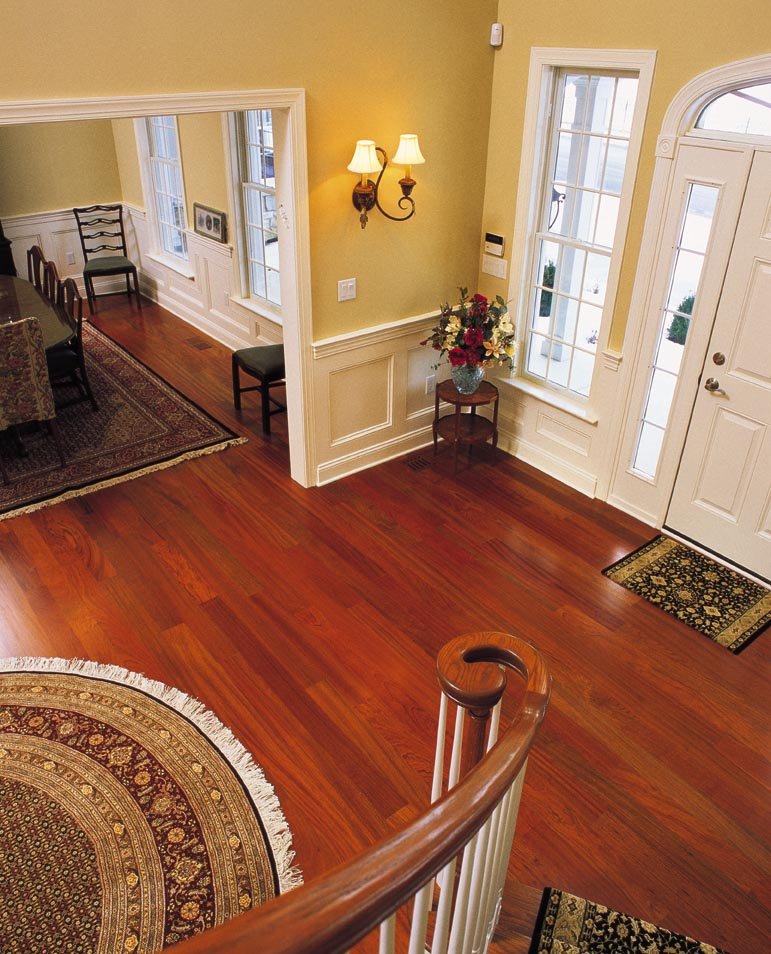 SALE: Premium Prefinished Brazilian Cherry (Jatoba) 3/4" x 4" - Hardwood Prefinished - PNSBC03/04X50/0G - ENJR - Brazilian Direct LTD